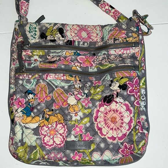 Vera Bradley Handbags - Disney Vera Bradley Triple Zip Hipster crossbody bag